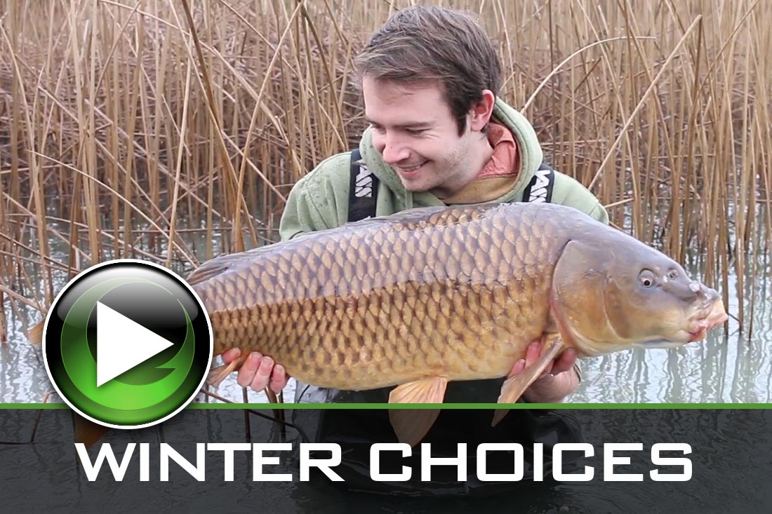 Carp Fishing ~  Making The Right Choices In Winter ~ Video
