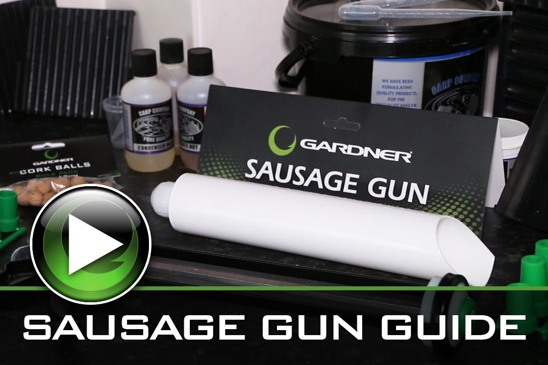 Carp Fishing ~ Sausage Gun Guide Hints and Tips ~ Video