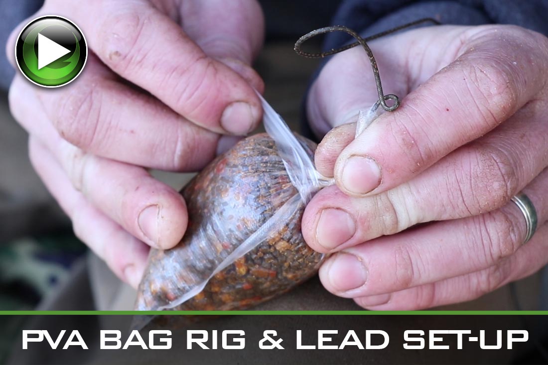 Carp Fishing ~ PVA Bag Rig and Lead Set-Up ~ Video