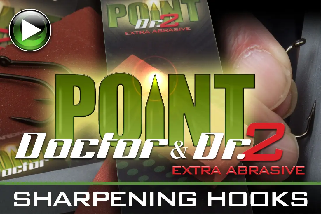 Carp Fishing – Sharpening Hooks – Video