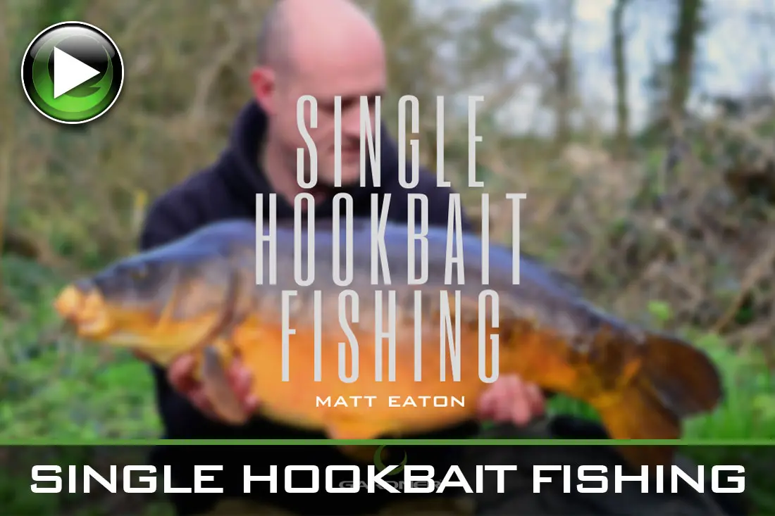 Carp Fishing – The Art Of Single Hook Bait Fishing – Video